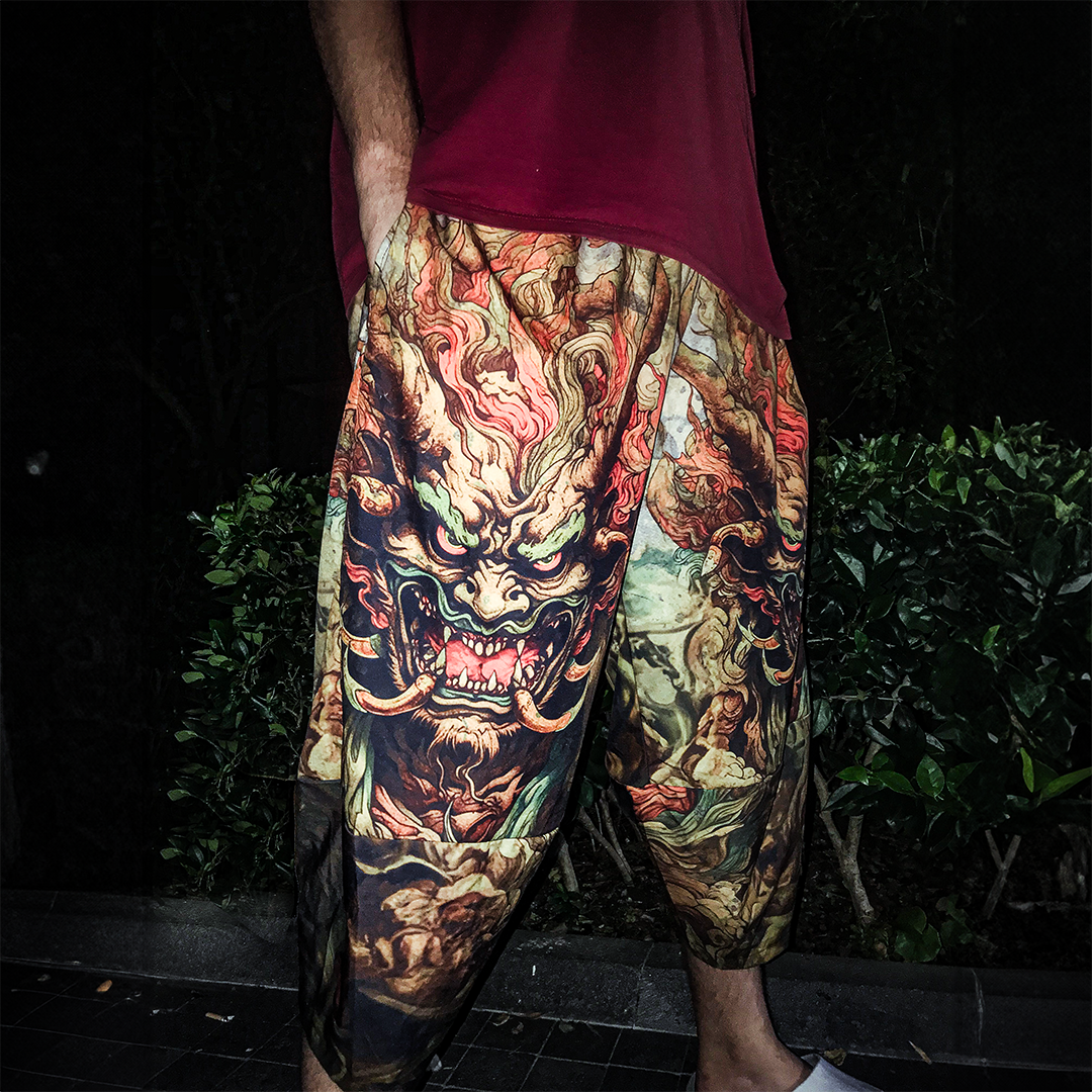 Irezumi Harem Pants