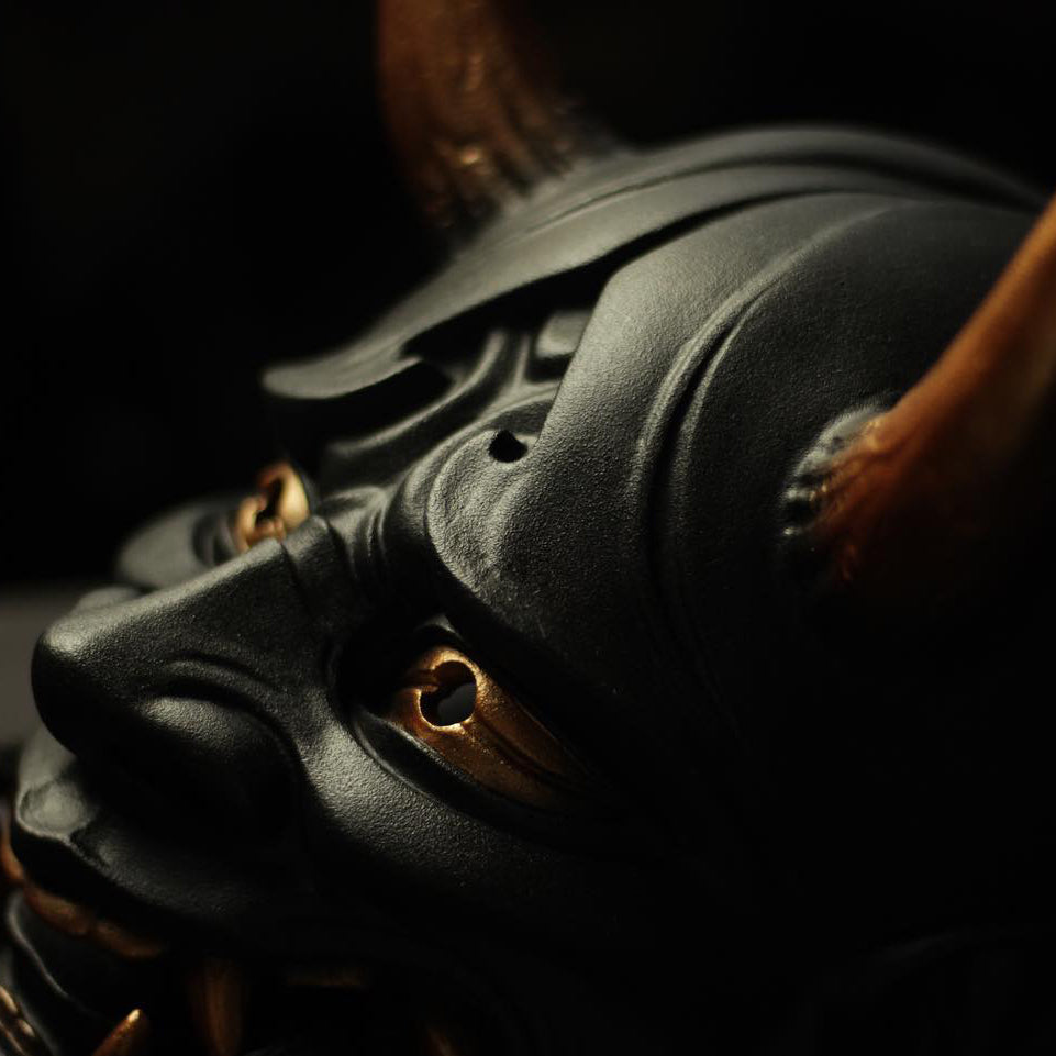 Black Hannya Mask
