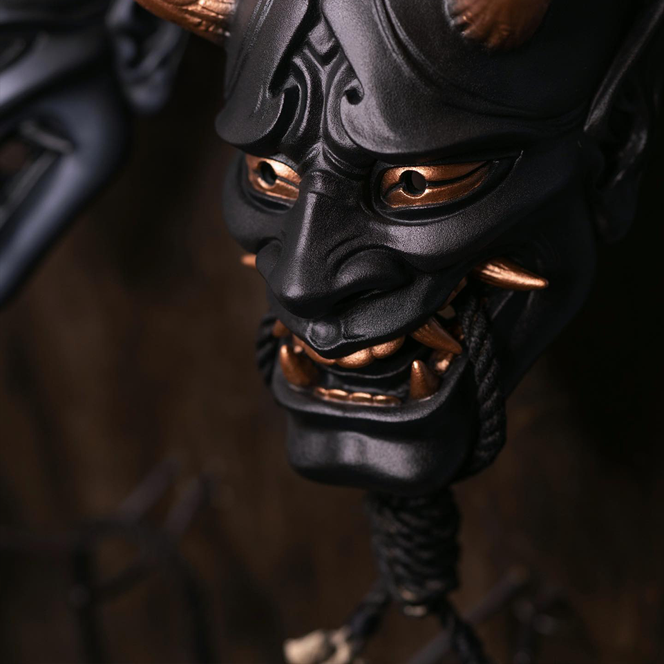 Black Hannya Mask