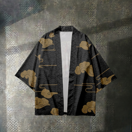Black Hannya Street Kimono