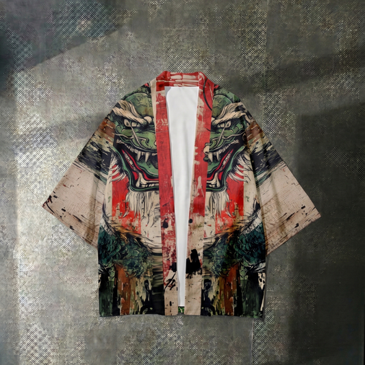 Ink Dragon Street Kimono