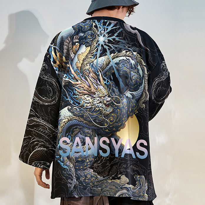 Ryujin x Lightning Kimono Shirt