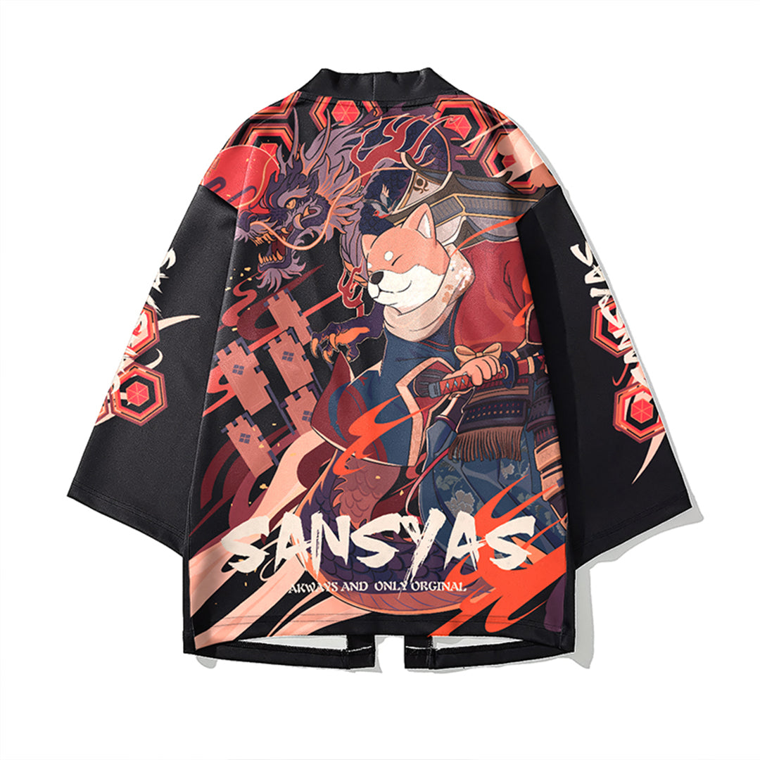 Samurai Inu Kimono Shirt