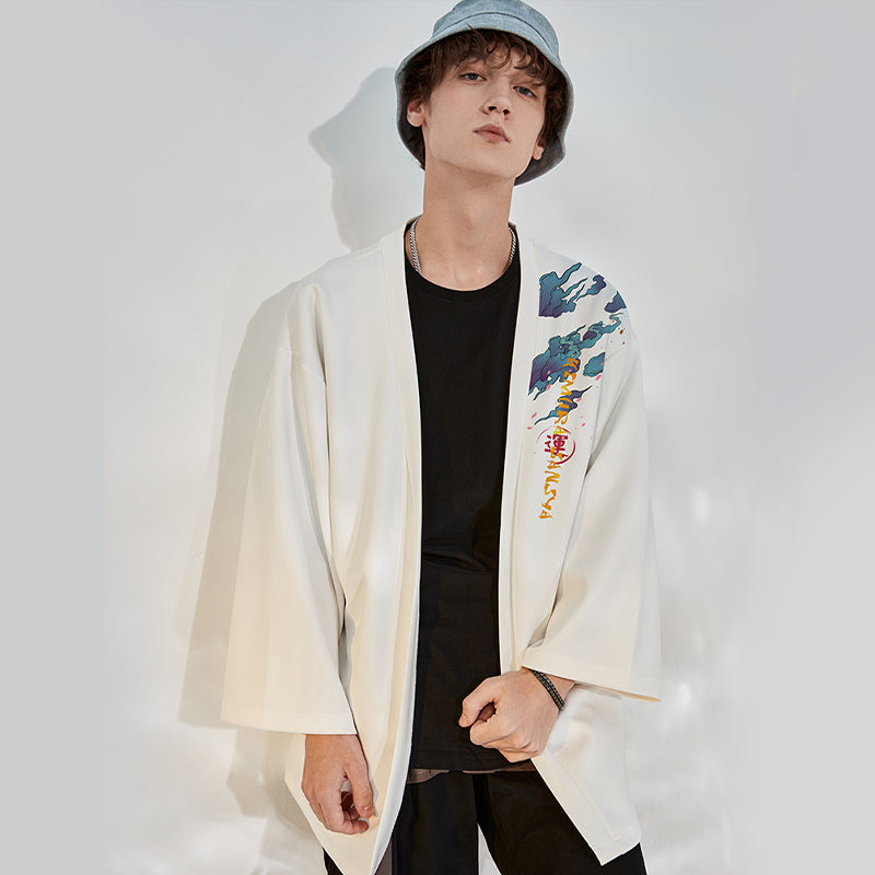 Neko Warrior Kimono Shirt