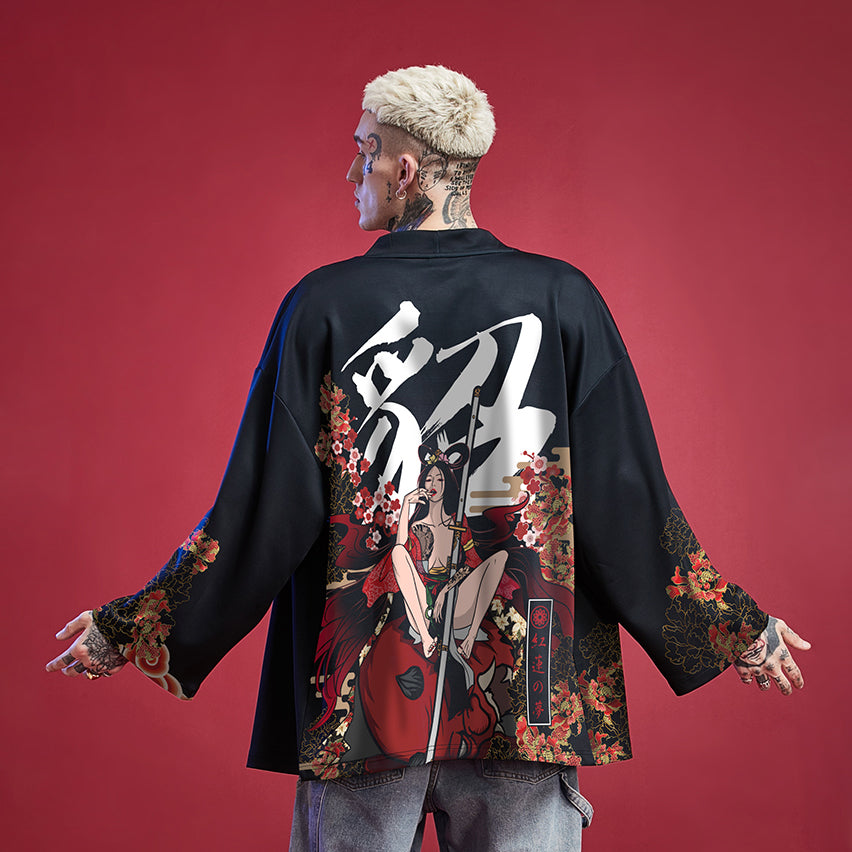 Hannya Geisha Kimono Shirt