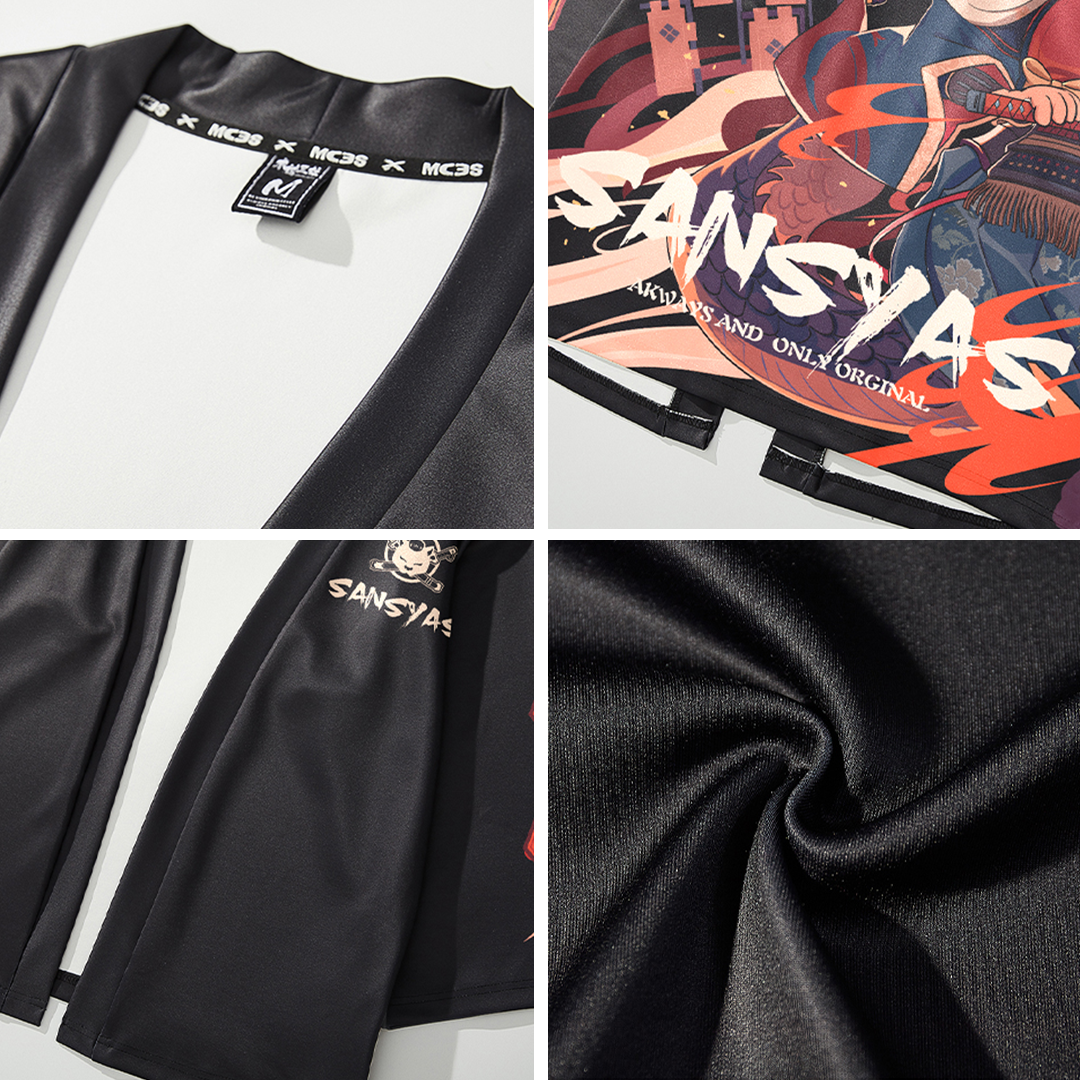 Samurai Inu Kimono Shirt