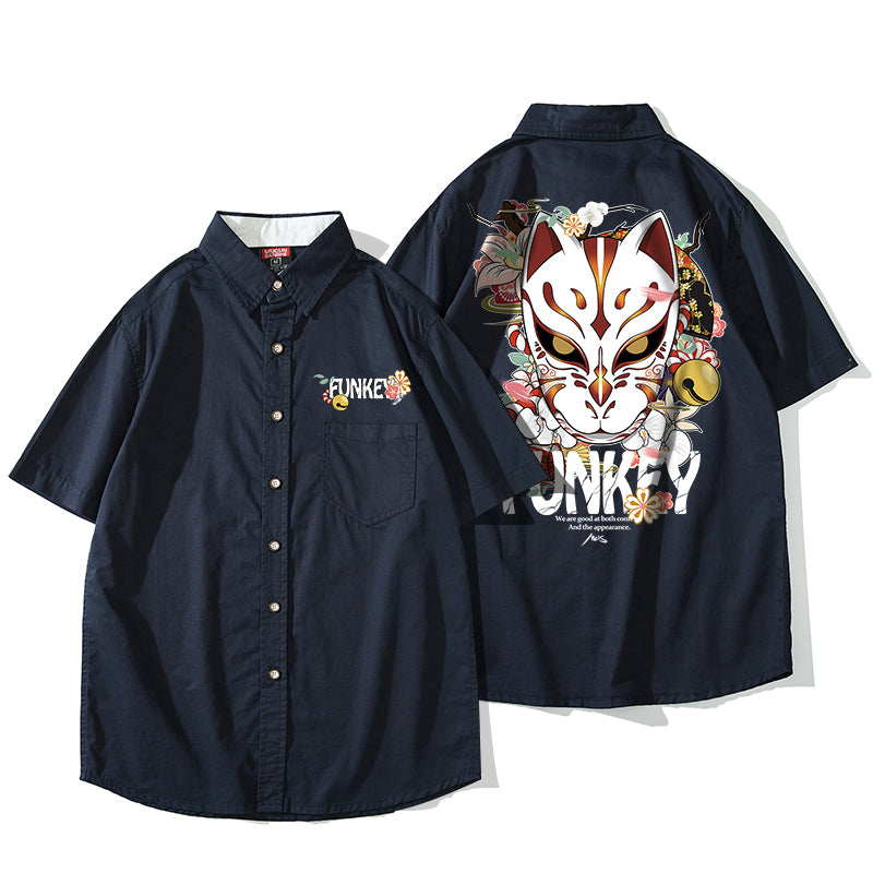 Beware The Kitsune Polo Shirt