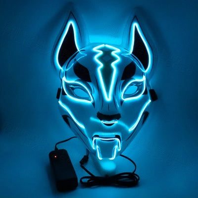 Cyberpunk Kitsune Mask