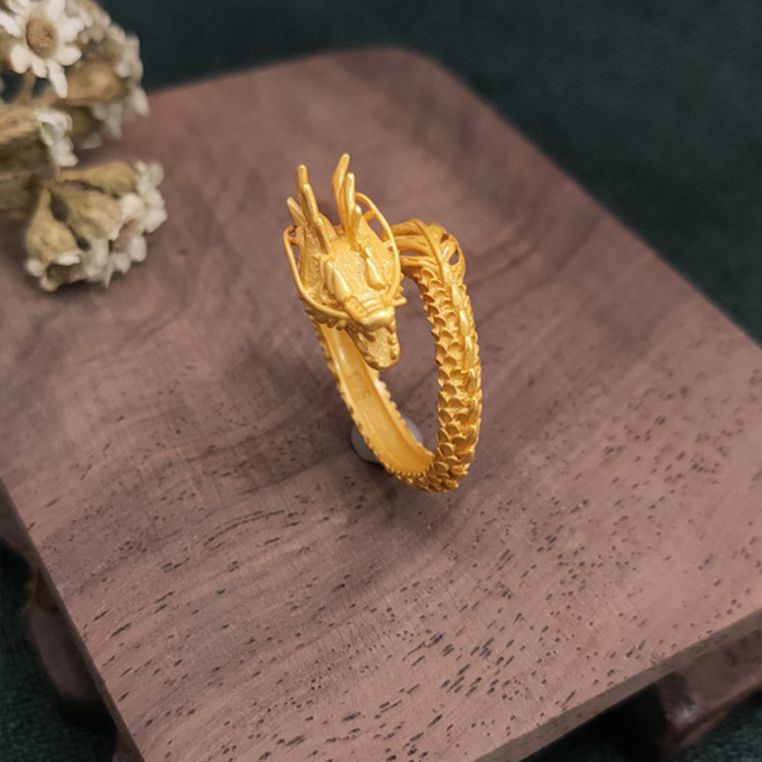 OniBand™ Raging Dragon Adjustable Ring