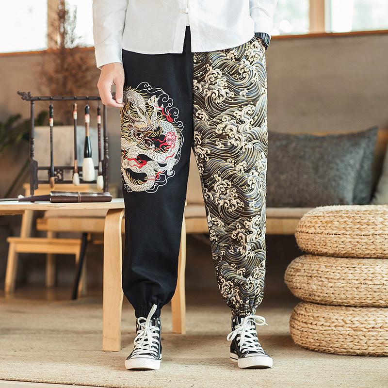 Water Dragon Mizuchi Ryujin Joggers