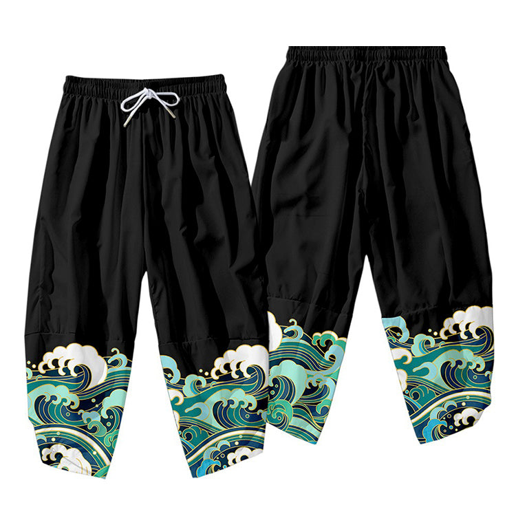 Immortality Red-Crowned Crane Kimono Set