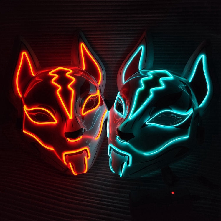 Cyberpunk Kitsune Mask