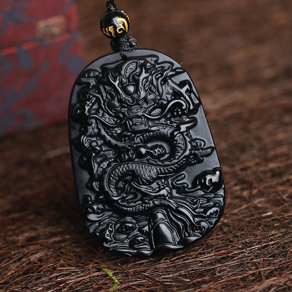 Shenron Black Dragon Pendant