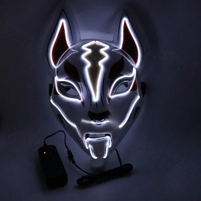 Cyberpunk Kitsune Mask