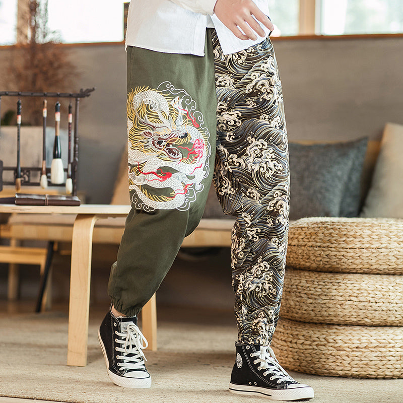 Water Dragon Mizuchi Ryujin Joggers