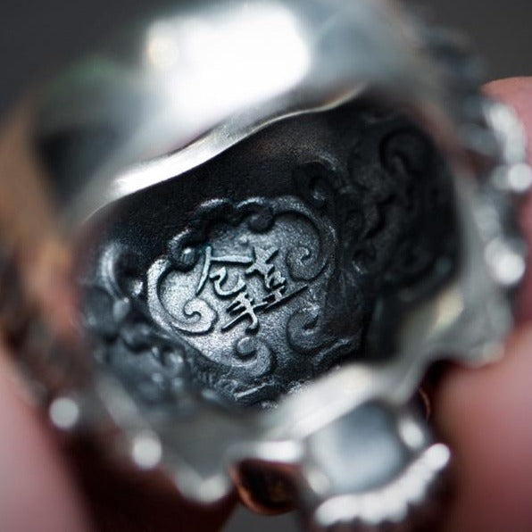 Gunmetal Tiger Ring