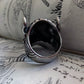 Shadow Mask Ronin Sterling Silver Ring