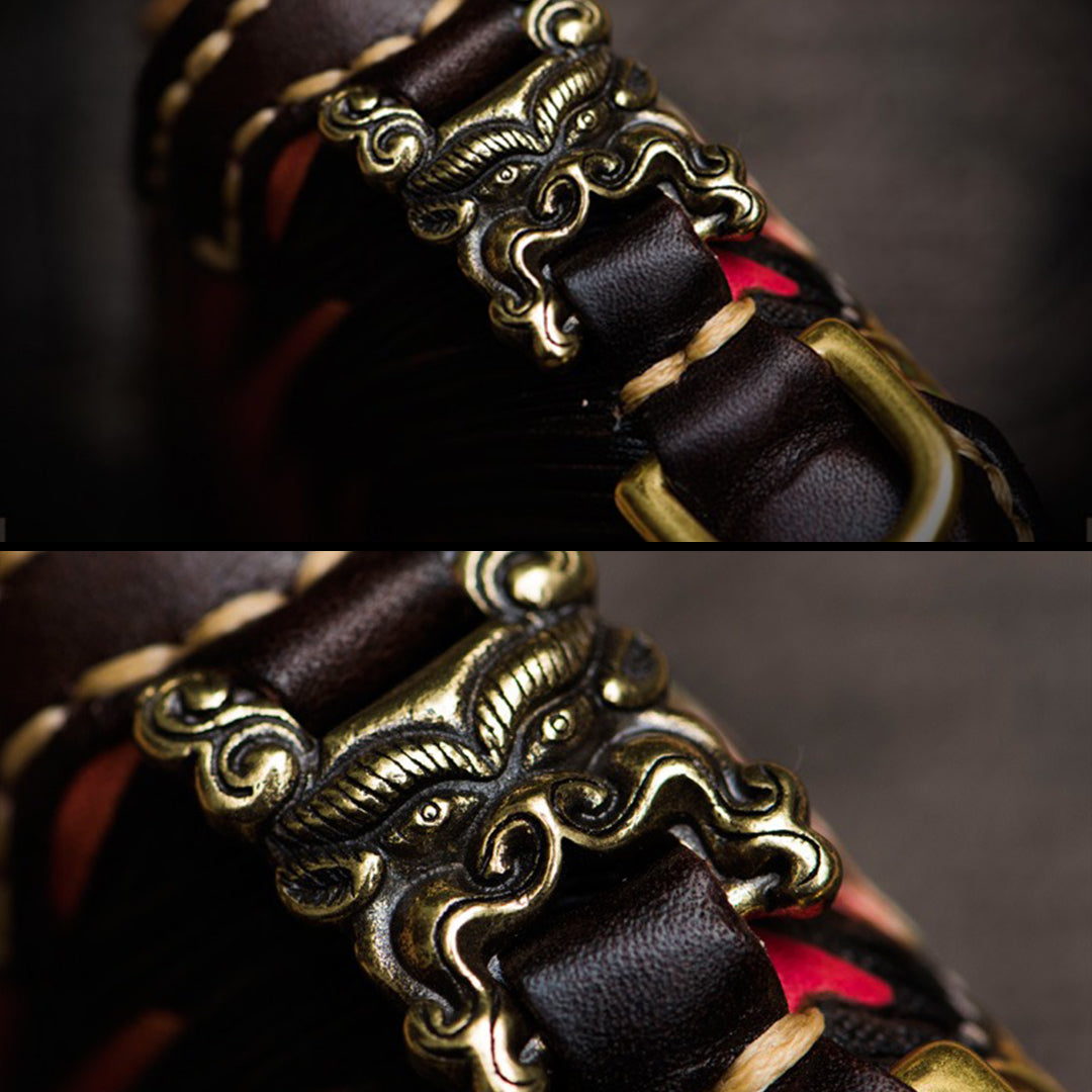 Hundred Ghosts™ Irezumi Japanese Leather Long Wallet