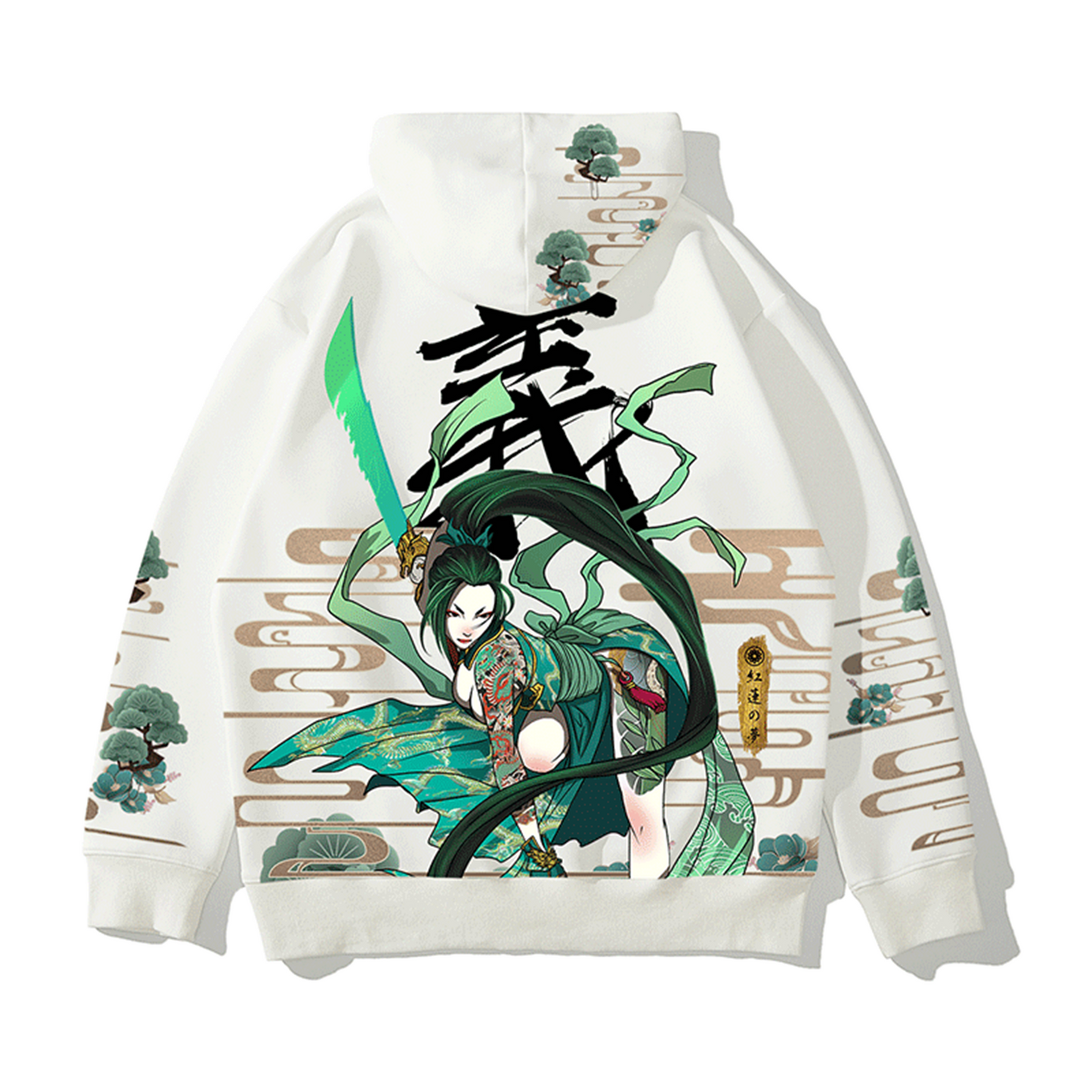 義 Goddess of War Pullover Hoodie
