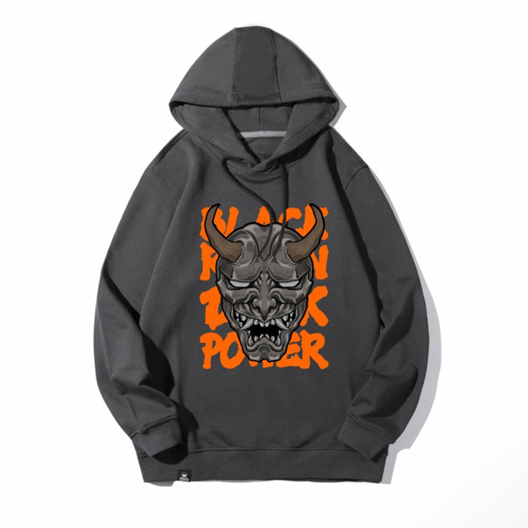 Uji Hannya Mask Pullover Hoodie