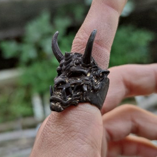Japanese Twilight Oni Ghost Ring (40% OFF)