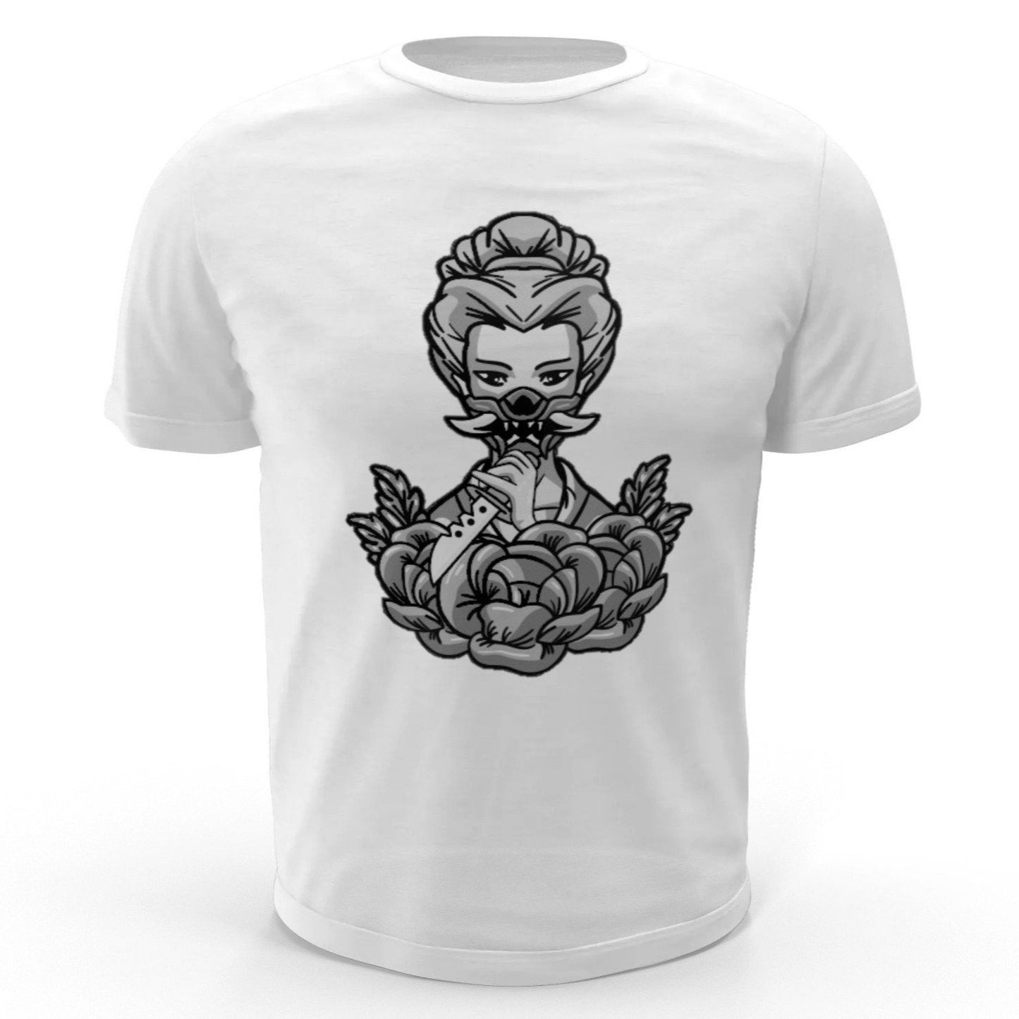 BLAINES Mischievous Geisha White Shirt