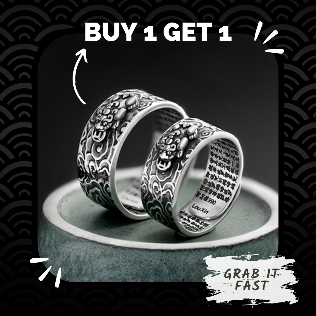 Loyalty Adjustable Silver Rings
