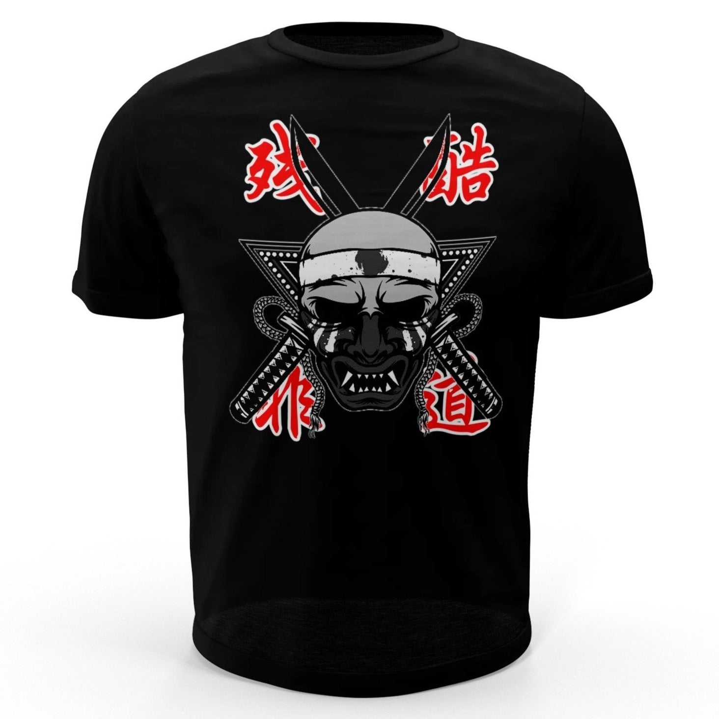 Blanes Ninja Unisex Shirt - Asian Style Clothing - Japanese Street Fashion - Unisex for Men and Women - Stretchable and Breezy 4XL