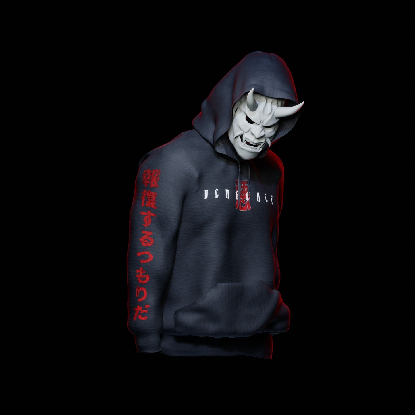 Vengeance Evil Oni Hoodie