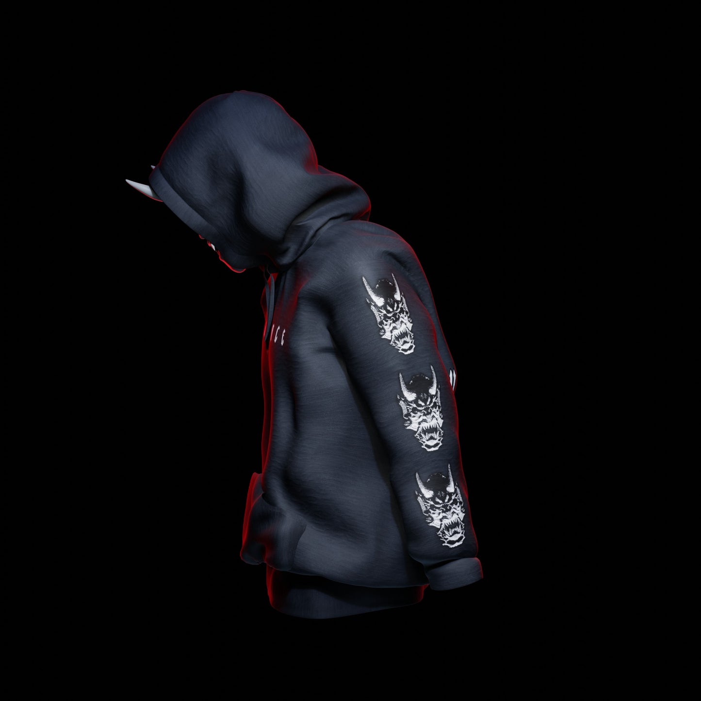 Vengeance Evil Oni Hoodie