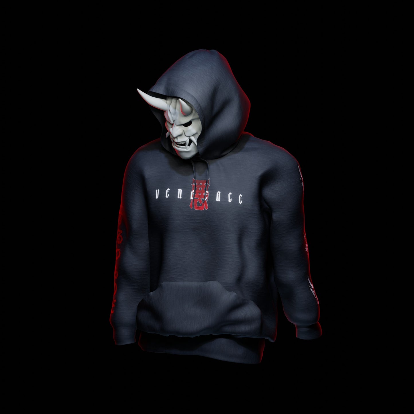 Vengeance Evil Oni Hoodie