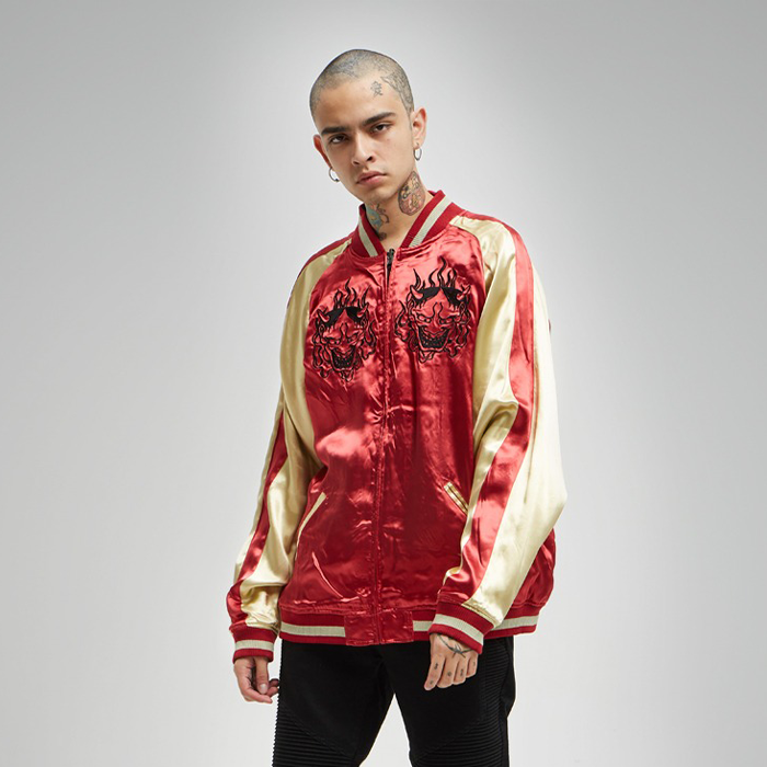 Vengeance Hannya Ghost Reversible Sukajan Embroidered Jacket (55% OFF)
