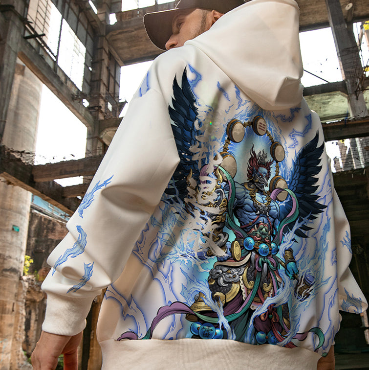 Raijin x Fujin Zip-up Winter Hoodie (30% OFF)