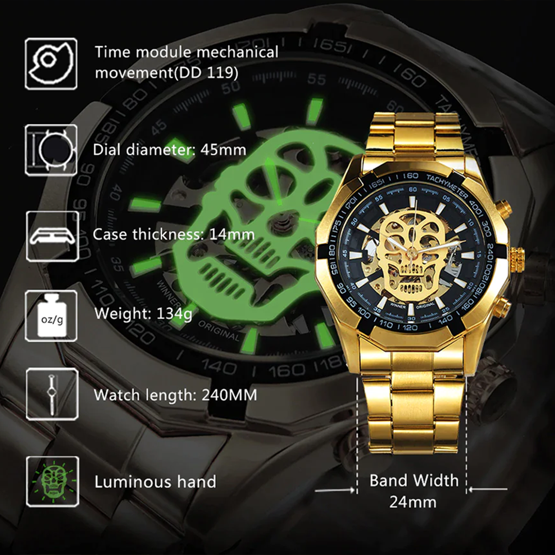 Starving Skeleton™ Luminous Mechanical Watch