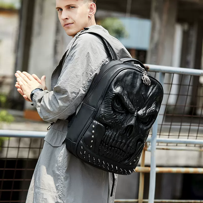 Hundred Ghosts™ Dark Skeleton Backpack