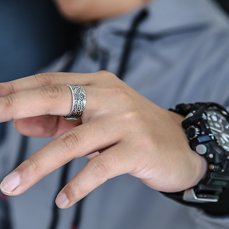 Loyalty Adjustable Silver Rings