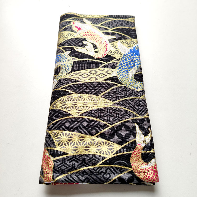 ZumiWallet™ Koi Tattoo Canvas Long Wallet