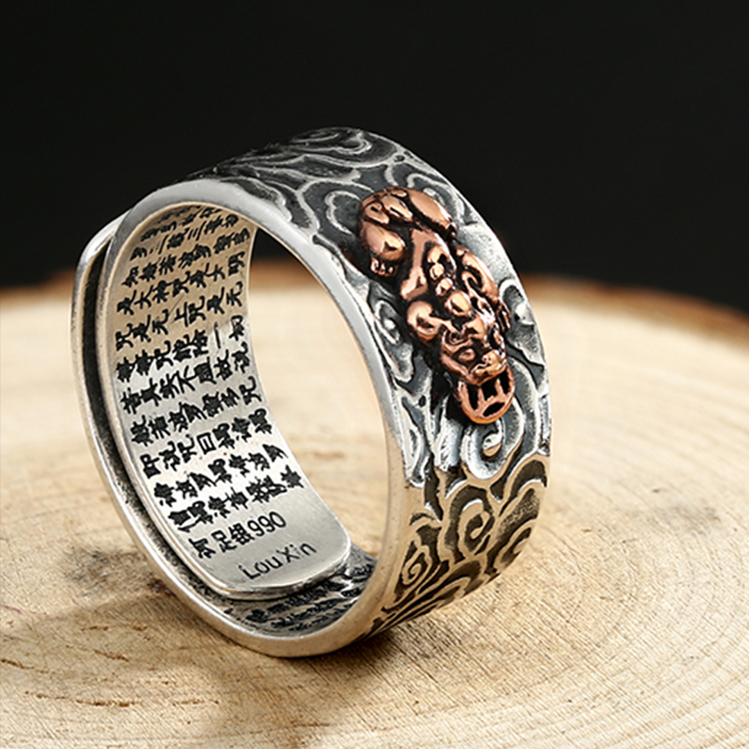 Loyalty Adjustable Silver Rings