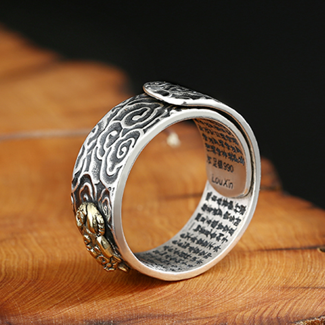 Loyalty Adjustable Silver Rings