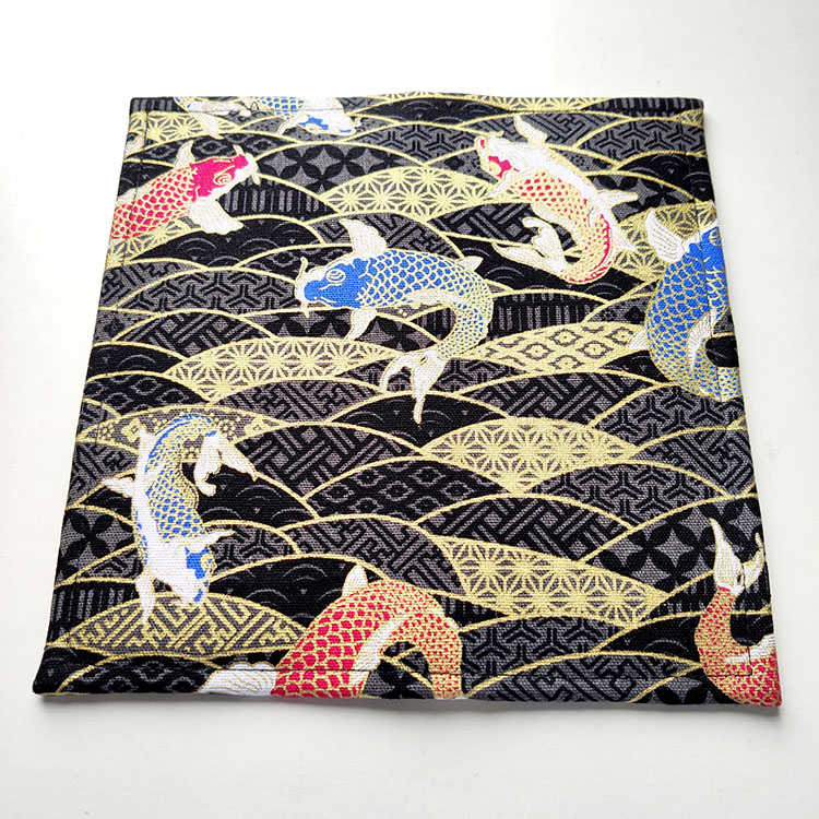 ZumiWallet™ Koi Tattoo Canvas Long Wallet