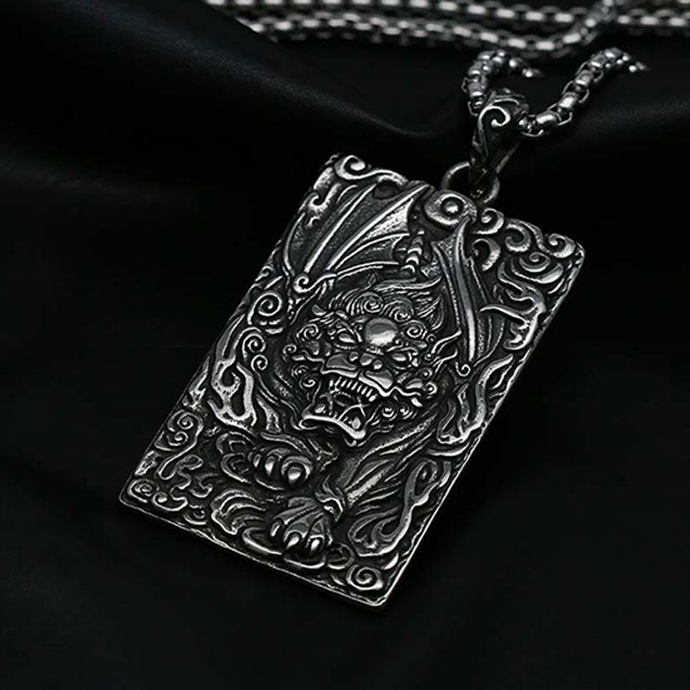 Kage™ Lucky Komainu Necklace