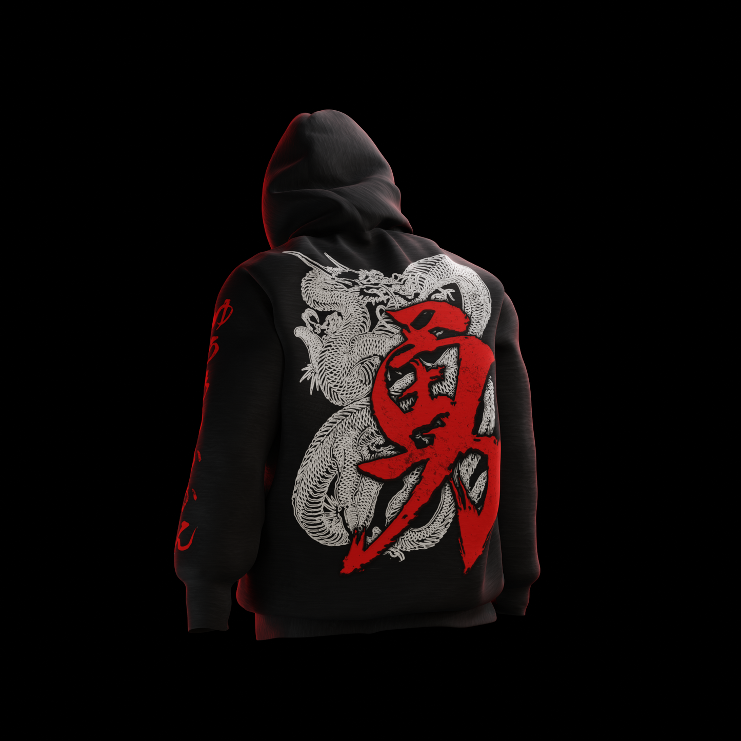 Bravery Dragon Hoodie by Irezumi Empire
