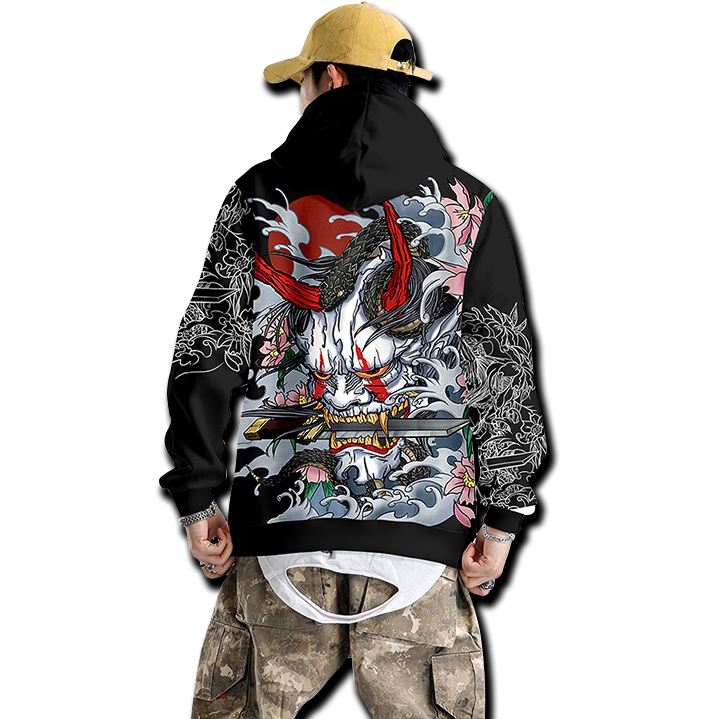 Hannya hoodie sales
