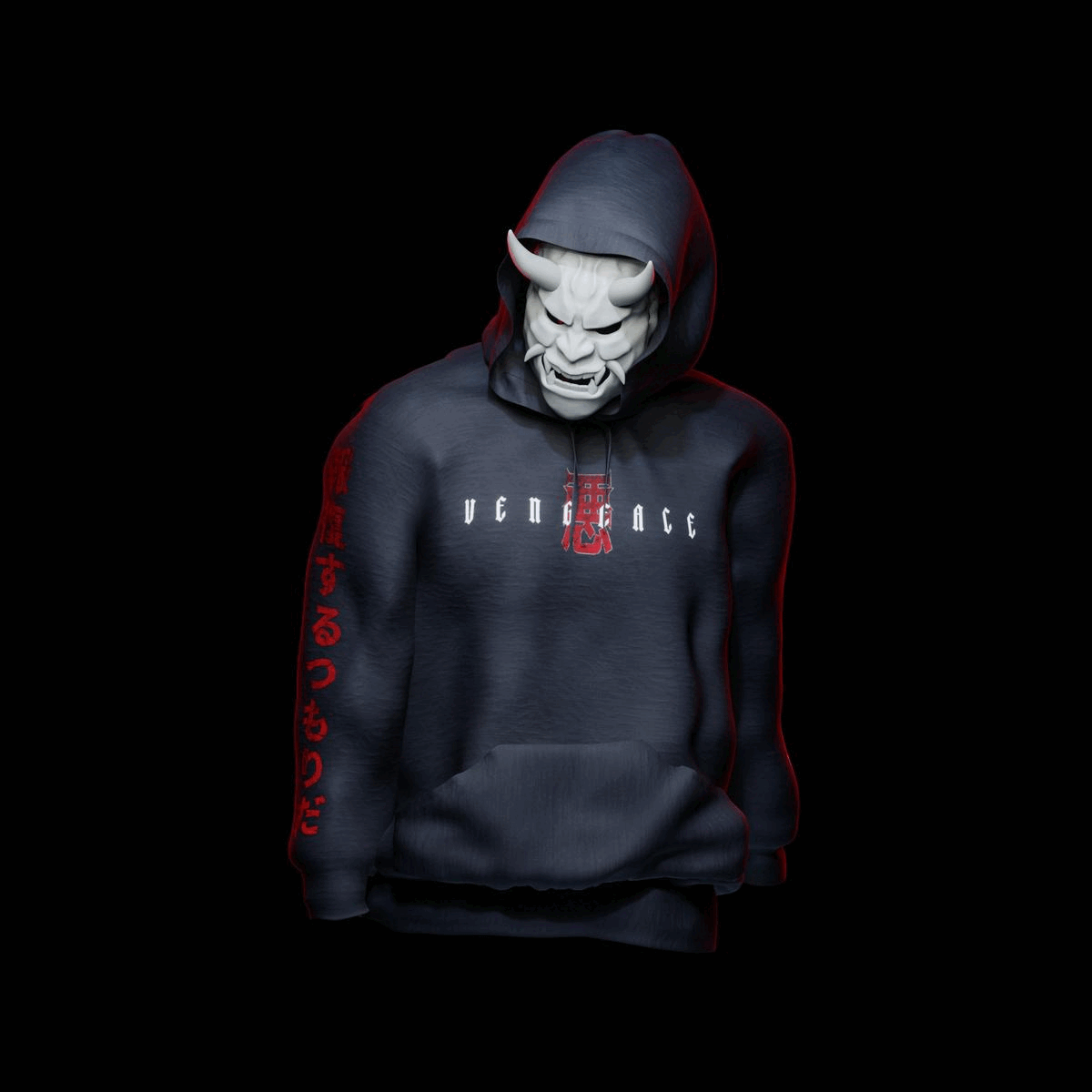 Vengeance Evil Oni Hoodie