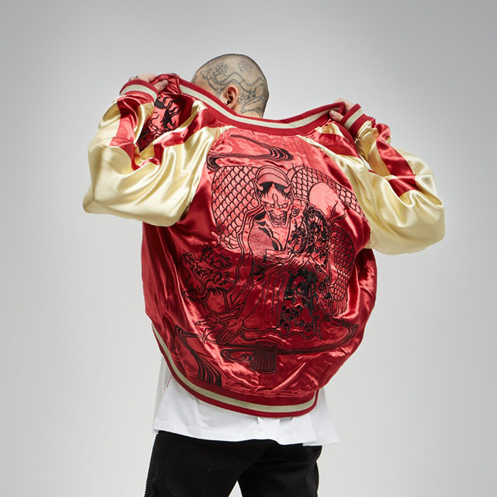 Vengeance Hannya Ghost Reversible Sukajan Embroidered Jacket (55% OFF)
