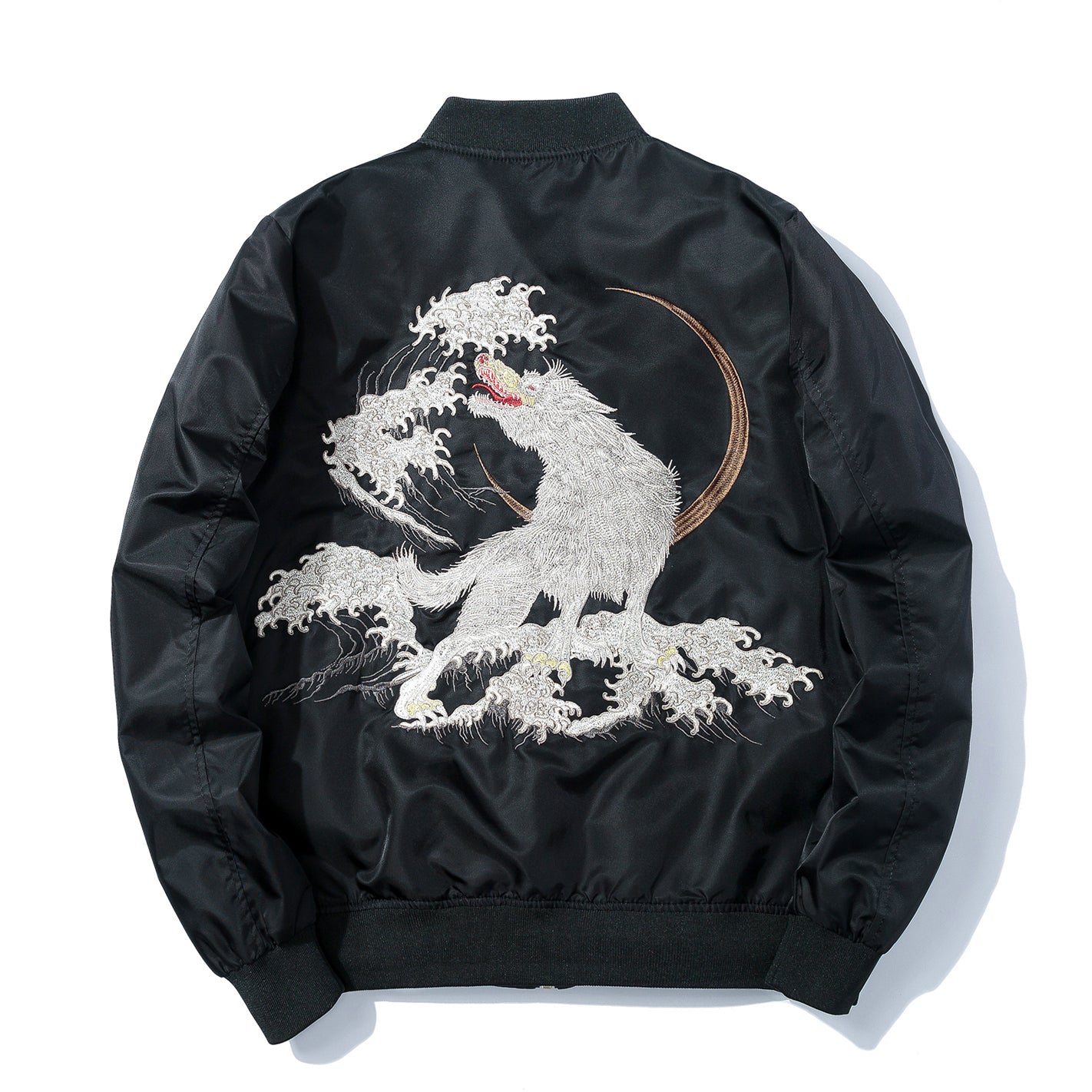 Okami White Wolf Bomber Jacket