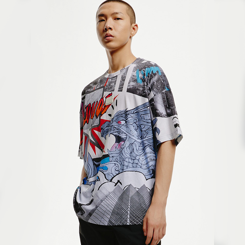 Kirin Sky White Premium Loose Shirt