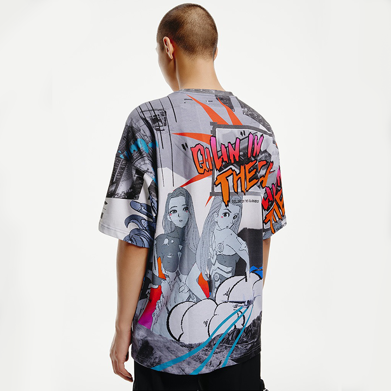 Kirin Sky White Premium Loose Shirt