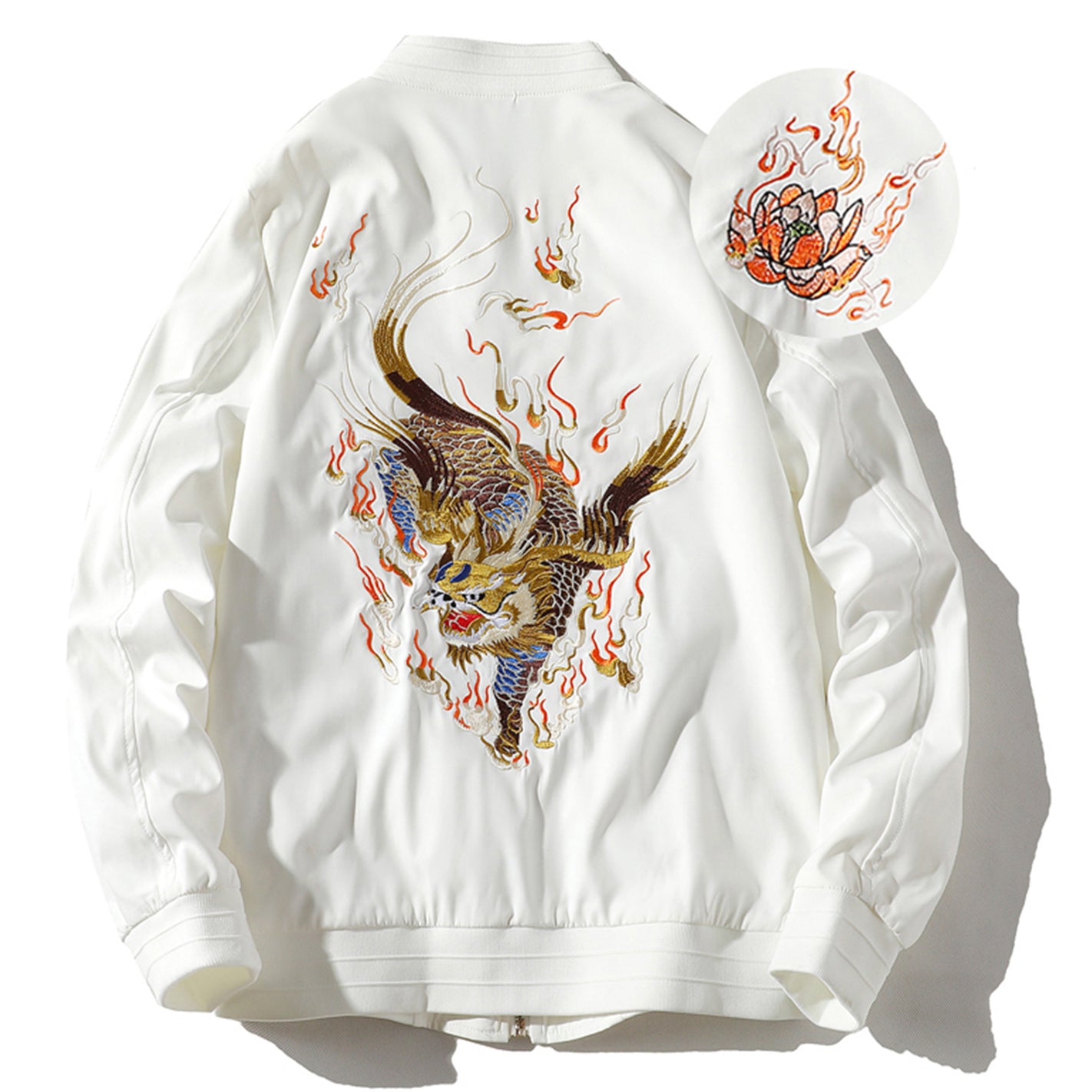 Foo Dog Guardian Bomber Jacket