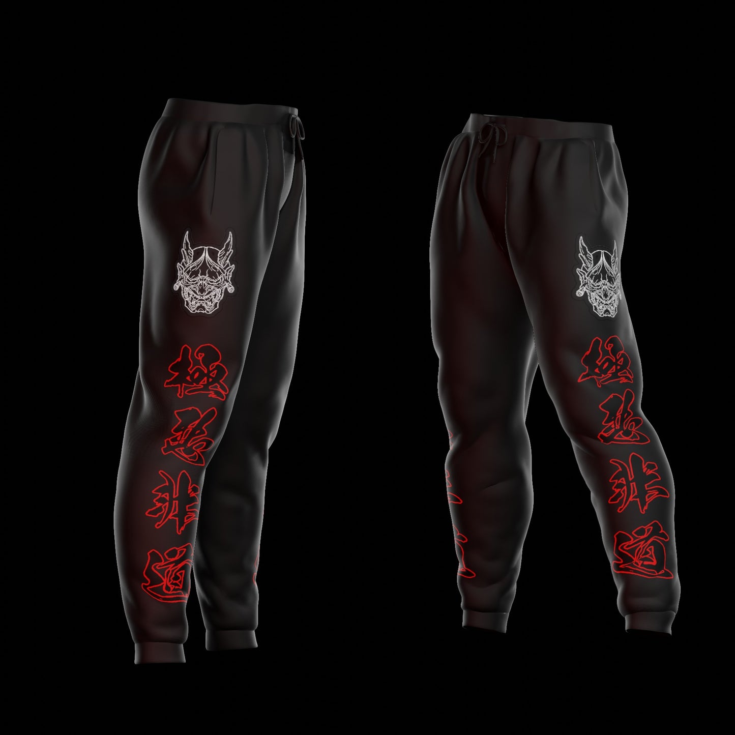 Goku Aku Ultimate Evil Oni Joggers